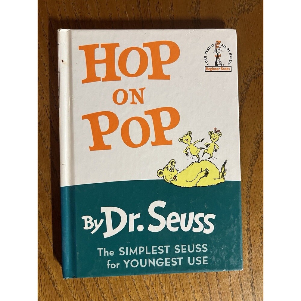 HOP ON POP By Dr Seuss Hardcover Book Ships For Free Today!